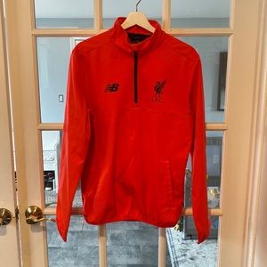 New Balance Mens size small LFC half zip